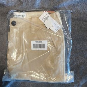 Abercrombie Kids khaki shorts- 5 pair